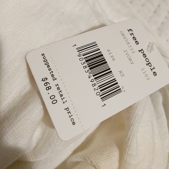 Free People Palisades Thermal Off the Shoulder Top - Picture 5 of 5